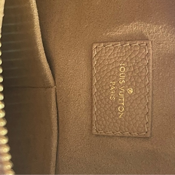 LV Louis Vuitton Monogram Pallas MM bag in caffe latte MINT CONDITION - Picture 7 of 13